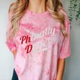 Phinally Done PhD T Shirt Graduation Comfort Color Blast T-Shirt Clay