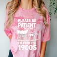 Playful Slow Pace Please Be Patient I'm From The 1900s Premium Comfort Color Blast T-Shirt Clay