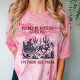 Please Be-Patient-With-Me I'm From The 1900s Comfort Color Blast T-Shirt Clay