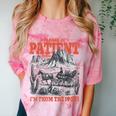 Please Be Patient With Me I'm From The 1900s 80s 90s Comfort Color Blast T-Shirt Clay