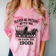Please Be Patient With Me I'm From The 1900s Boomer Premium Tri-Blend Comfort Color Blast T-Shirt Clay