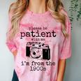 Please Be Patient With Me I'm From The 1900s Camera Premium Comfort Color Blast T-Shirt Clay