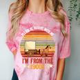Please Be Patient With Me I'm From The 1900s Cool Dad Comfort Color Blast T-Shirt Clay