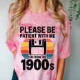 Please Be Patient With Me I'm From The 1900s Floppy Disk Premium Comfort Color Blast T-Shirt Clay