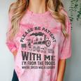 Please Be Patient With Me I'm From The 1900s Funny Train Premium Comfort Color Blast T-Shirt Clay