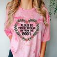 Please Be Patient With My I'm From The 1900s Generation Comfort Color Blast T-Shirt Clay