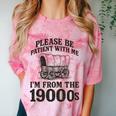 Please Be Patient I'm From The 1900s Premium Tri-Blend Comfort Color Blast T-Shirt Clay