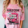 Please Be Patient I'm From The 1900s Retro Cassette Comfort Color Blast T-Shirt Clay