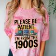 Please Be Patient I'm From The 1900s Retro Computer Comfort Color Blast T-Shirt Clay