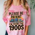 Please Be Patient I'm From The 1900s Retro Computer Premium Comfort Color Blast T-Shirt Clay