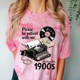 Please Be Patient I'm From The 1900s Sarcastic Joke Premium Tri-Blend Comfort Color Blast T-Shirt Clay