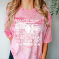 Please Be Patient With Me I'm From The 1900s USA Flag Skull Comfort Color Blast T-Shirt Clay