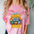 Please Be Patient-With Me I'm From The 1900s Retro 90's Comfort Color Blast T-Shirt Clay