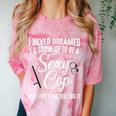 Police Officer Police Graduation Cop Birthday Comfort Color Blast T-Shirt Clay