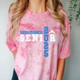 Powerlifting Senior 2025 Class Of 2025 Graduation Party 23 Comfort Color Blast T-Shirt Clay