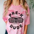 Pre-K Dude Shirt Boy Girl Graduation Back To School Comfort Color Blast T-Shirt Clay