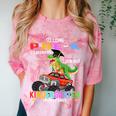 Pre k Graduation 2025 Pre-k Kindergarten Graduate Dinosaur Premium Tri-Blend Comfort Color Blast T-Shirt Clay