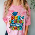Preschool Graduation 2025 Pre-k Graduate Kids Boys Girls Comfort Color Blast T-Shirt Clay