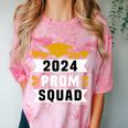 Prom Squad 2024 High School Graduation Party Premium Comfort Color Blast T-Shirt Clay