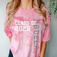 Proud Abuela Of A 2026 Graduate Grad Senior Graduation Comfort Color Blast T-Shirt Clay