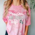 Proud Air Force Wife Air Force Graduation USAF Wife Comfort Color Blast T-Shirt Clay