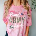 Proud Army Godmother Army Graduation Godmother US Army Comfort Color Blast T-Shirt Clay