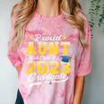 Proud Aunt Of a Class Of 2023 Graduate Senior Graduation Comfort Color Blast T-Shirt Clay