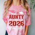 Proud Aunty Of a Class Of 2026 Graduate Senior Graduation Comfort Color Blast T-Shirt Clay