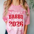 Proud Babbo Of a Class Of 2026 Graduate For Graduation Comfort Color Blast T-Shirt Clay