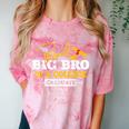 Proud Big Bro Of a College Graduate Graduation Grad Comfort Color Blast T-Shirt Clay