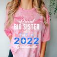 Proud Big Sister Of Pre K School Graduate 2022 Graduation Comfort Color Blast T-Shirt Clay