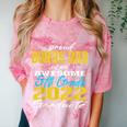 Proud Bonus Dad Of 5th Grade Graduate 2022 Family Graduation Comfort Color Blast T-Shirt Clay