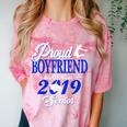 Proud BOYFRIEND Of A Class 2019 Senior Tee Graduation Comfort Color Blast T-Shirt Clay
