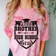 Proud Brother Of a High School Grad Senior Graduation Shirt Comfort Color Blast T-Shirt Clay