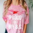 Proud Of My BS Graduation Bachelor's Degree T-Shirt Comfort Color Blast T-Shirt Clay