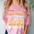 Proud Cousin Of A 2025 Graduate Shirt Class 2025 Graduation Comfort Color Blast T-Shirt Clay