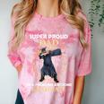 Proud Dad Of 2018 Graduate Dabbing Graduation Senior Shirt Comfort Color Blast T-Shirt Clay