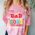 Proud Dad Of A 2023 5th Grade Graduate Graduation Family Comfort Color Blast T-Shirt Clay
