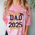 Proud Dad Of a 2025 Senior Graduation Comfort Color Blast T-Shirt Clay