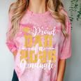 Proud Dad Of A 2026 Graduate Senior Graduation Class Of 2026 Comfort Color Blast T-Shirt Clay