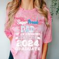 Proud DAD Of A 5th Grade Graduate 2024 Elementary Graduation Comfort Color Blast T-Shirt Clay