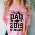 Proud Dad Of A Class 2019 Graduate T Shirt Graduation Comfort Color Blast T-Shirt Clay