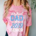Proud Dad Of A Class 2019 Senior T Shirt Graduation Comfort Color Blast T-Shirt Clay