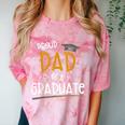 Proud Dad Of A Class Of 2021 Graduate Graduation Comfort Color Blast T-Shirt Clay