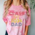 Proud Dad Of A Class Of 2034 Graduate Senior Graduation Comfort Color Blast T-Shirt Clay
