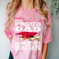 Proud Dad Graduation Shirt 2018 Graduate Tee Comfort Color Blast T-Shirt Clay