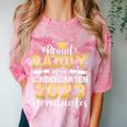 Proud Daddy Of Kindergarten Graduate 2023 Graduation Daddy Comfort Color Blast T-Shirt Clay