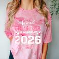 Proud Grandma Of A 2026 Senior Class Of 2026 Graduation Comfort Color Blast T-Shirt Clay