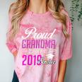 Proud GRANDMA Of A Class 2019 Senior Graduation Comfort Color Blast T-Shirt Clay