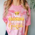 Proud Grandma Of A Class Of 2026 Graduate Senior Graduation Comfort Color Blast T-Shirt Clay